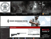 Tablet Screenshot of andyspolicesupply.com